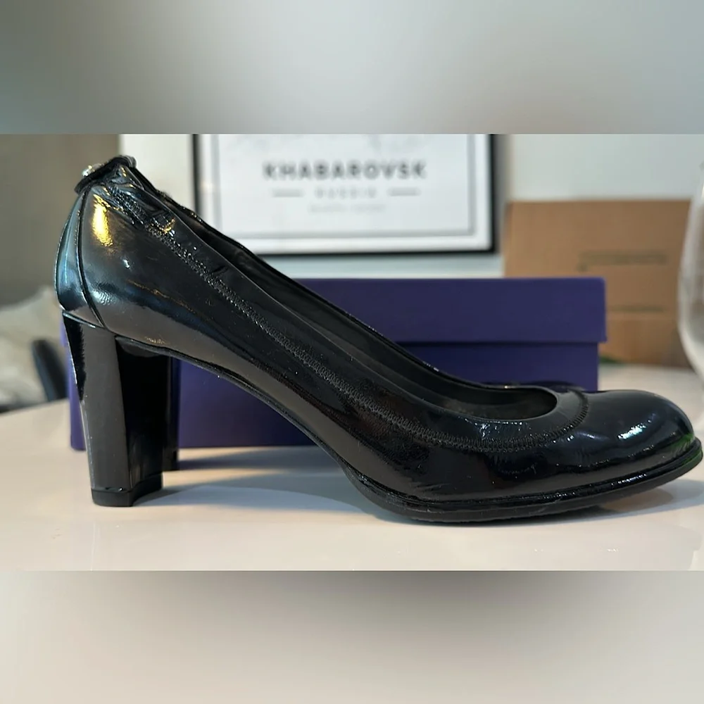 Patent leather Stuart Whiteman - Picture 1 of 3